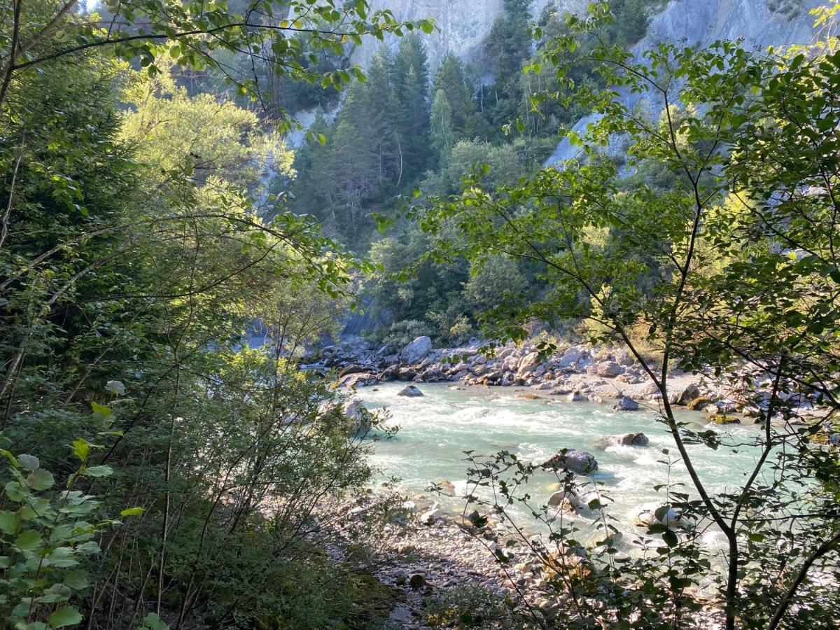 Dachwohnung In Der Mitte Von Laax-Dorf Eksteriør bilde